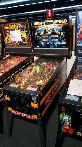 High Speed Pinball Machine Williams SS