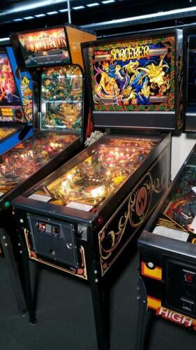 Sorcerer Pinball Machine Williams SS