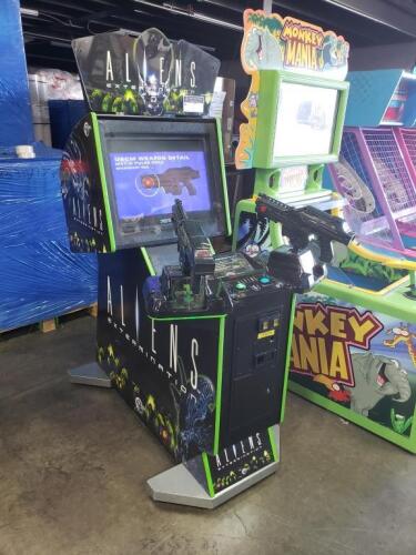 ALIENS EXTERMINATION FIXED GUN SHOOTER ARCADE GAME