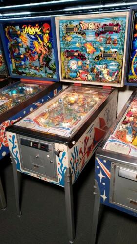 Stingray Pinball Machine Stern SS
