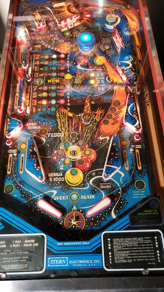 Nine Ball Pinball Machine Stern SS - 3