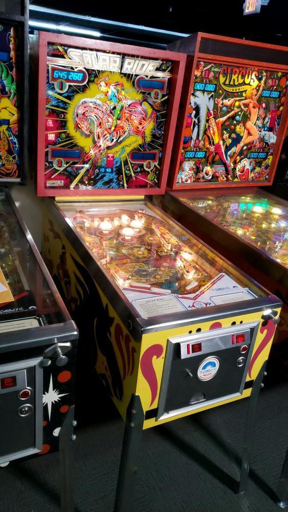 Solar Ride Pinball Machine Gottlieb SS