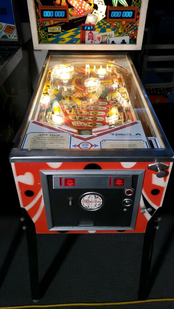 joker poker pinball machine for sale craigslist