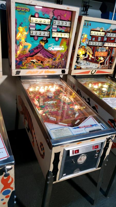 Jungle Queen - Pinball Machine Gottlieb EM