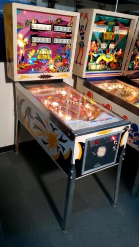 Target Alpha Pinball Machine Gottlieb EM