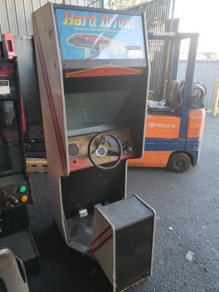 HARD DRIVIN' ATARI RACING CLASSIC ARCADE