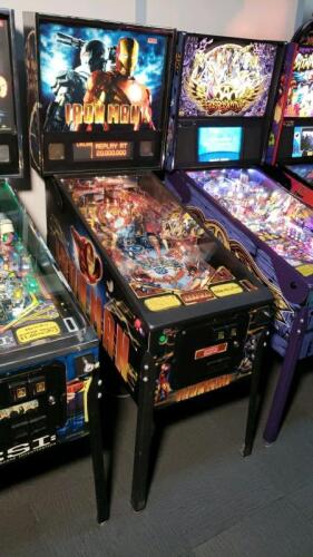 Iron Man Marvel Pinball Machine Stern