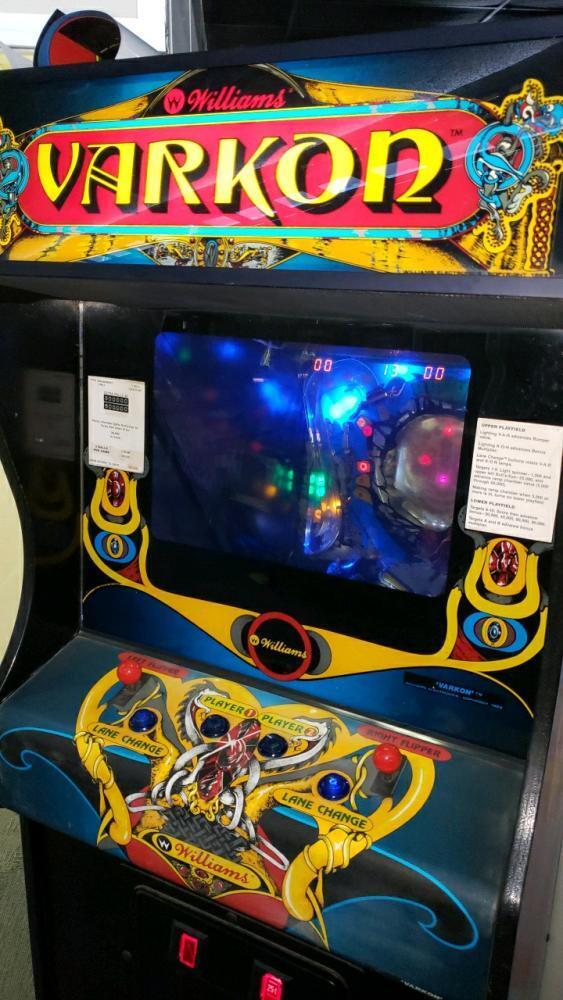 Varkon Upright Pinball Machine Williams SS Rare
