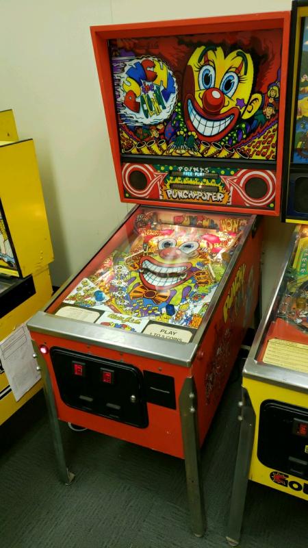 Punchy The Clown Mini Pinball Machine Gottlieb