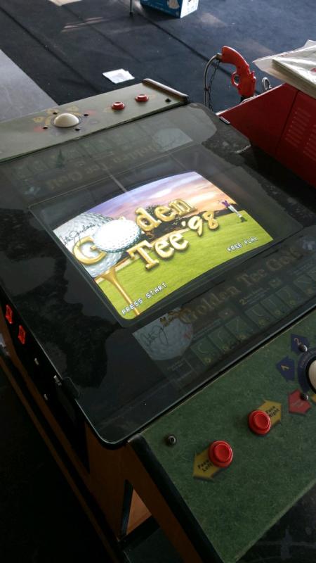 Golden Tee 98 Cocktail Table Arcade Game