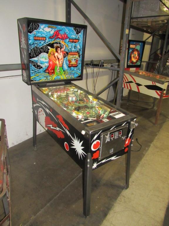 flash baseball pinball machine