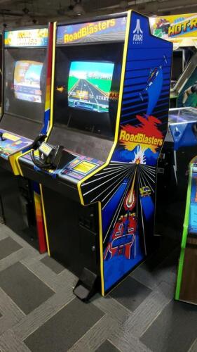 Road Blasters Arcade Game Atari System 1 Cab