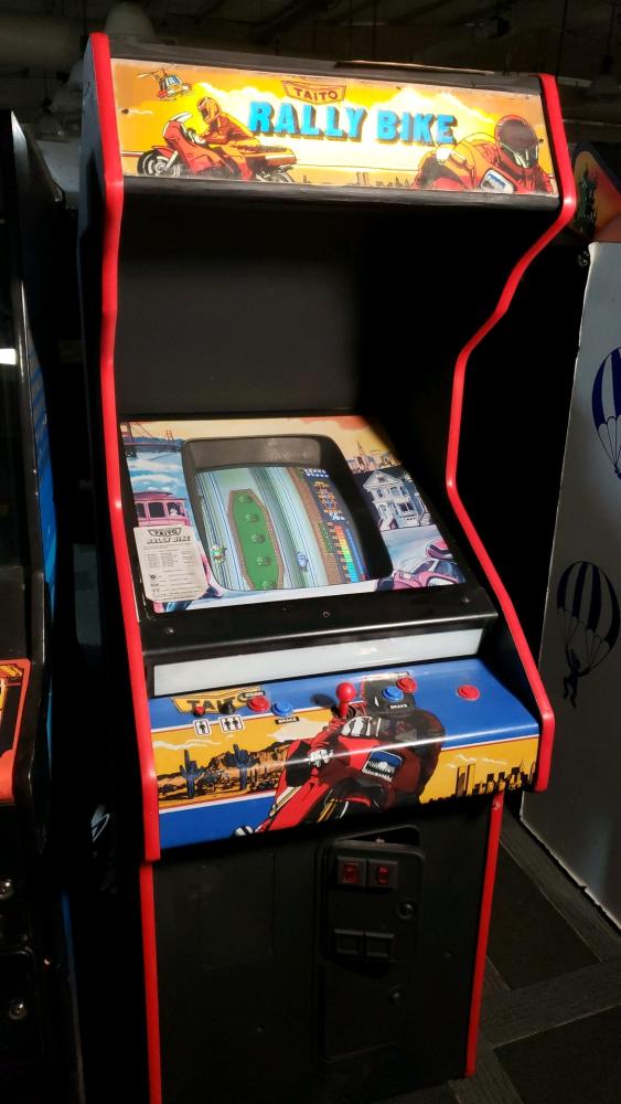 Rally Bike Classic Taito Arcade Game - 2