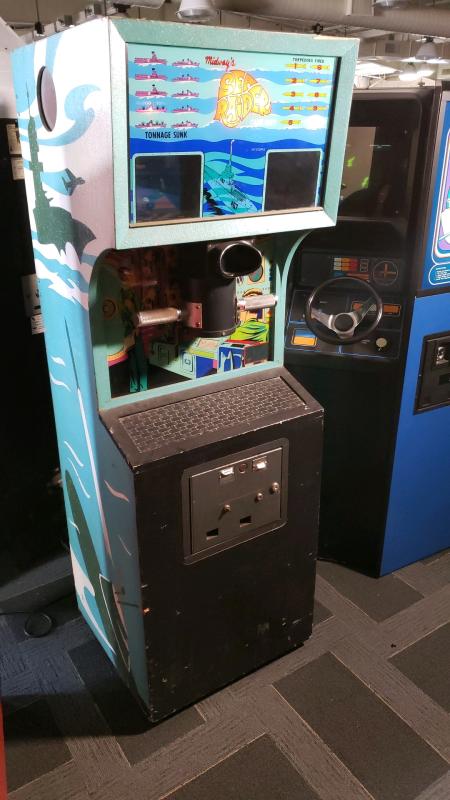 Midway Sea Raider Arcade Game