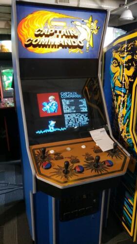 Captain Commando Dedicated Big Blue Arcade Game