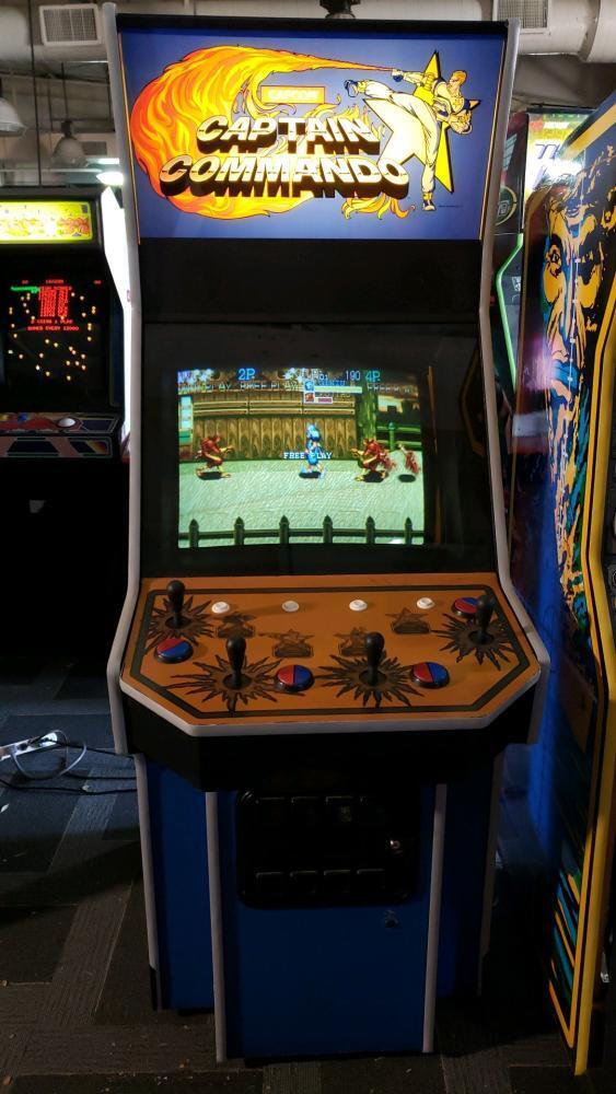Captain Commando Dedicated Big Blue Arcade Game