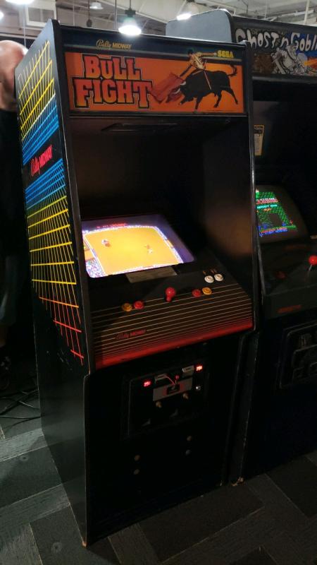 Bull Fight Bally Midway Arcade Game