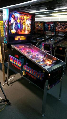 Who Dunnit Pinball Machine Bally