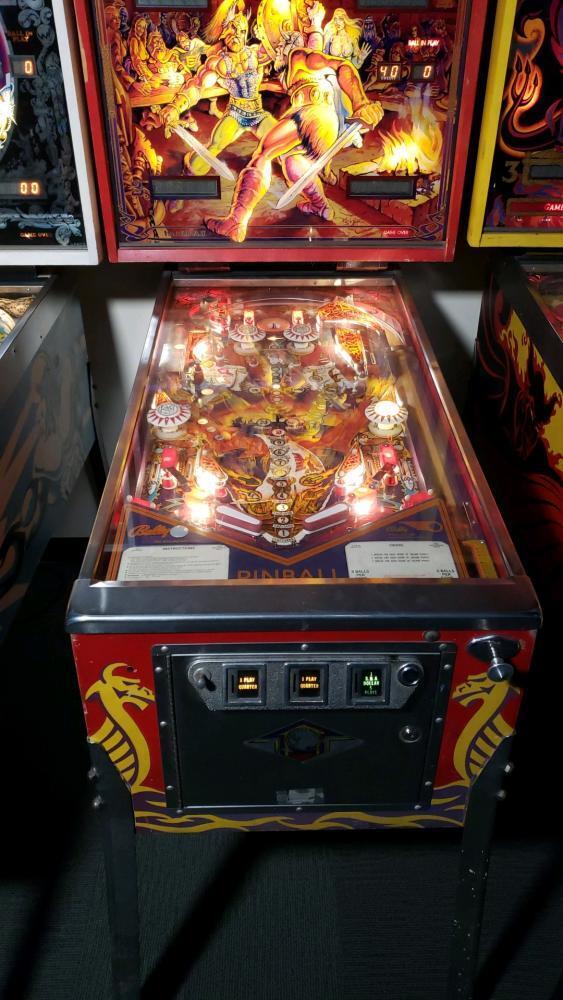 Viking Pinball Machine Bally SS