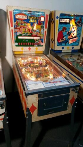 Diamond Jack Pinball Machine Gottlieb EM