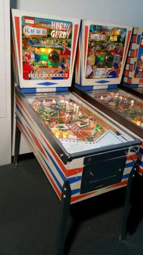 Hurdy Gurdy Pinball Machine Gottlieb EM