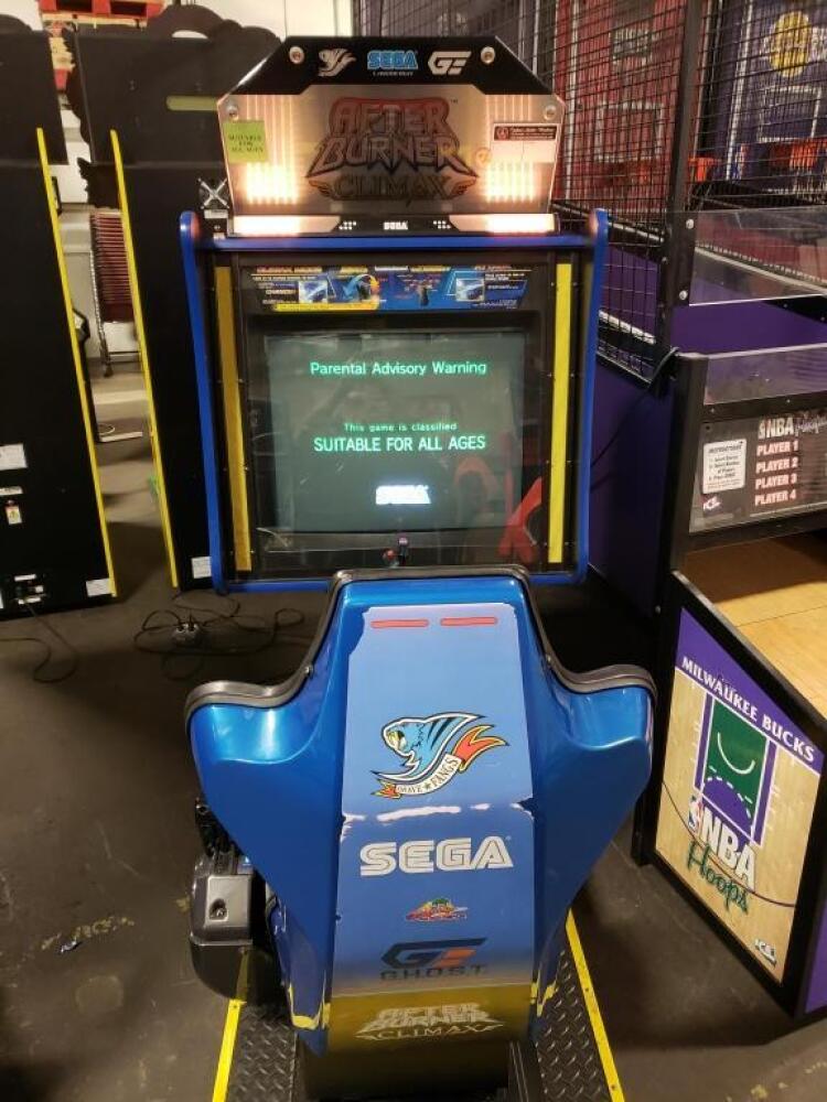 AFTERBURNER CLIMAX JET FIGHTER PILOT ARCADE GAME