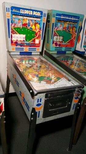 Flipper Pool Pinball Machine Gottlieb EM
