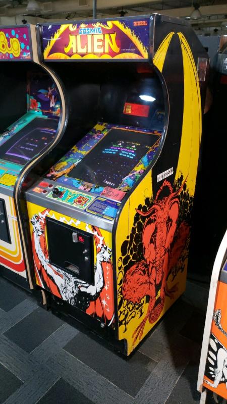 Cosmic Alien Arcade Game