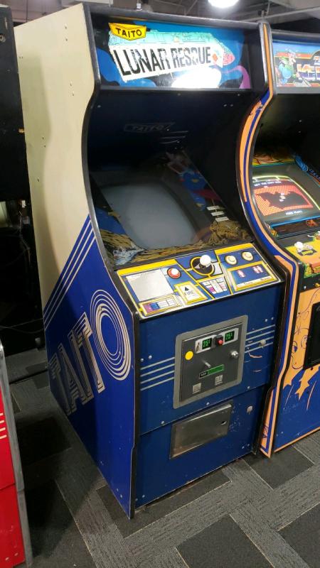 Lunar Rescue Arcade Game Taito