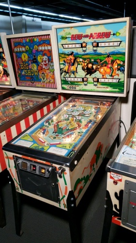 Bow and Arrow Pinball Machine Bally EM