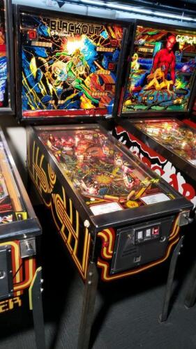 Blackout Pinball Machine Williams SS
