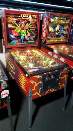 Laser Ball Pinball Machine Williams WB