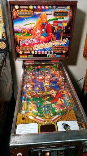 Pool Champion Pinball Machine Zaccariah