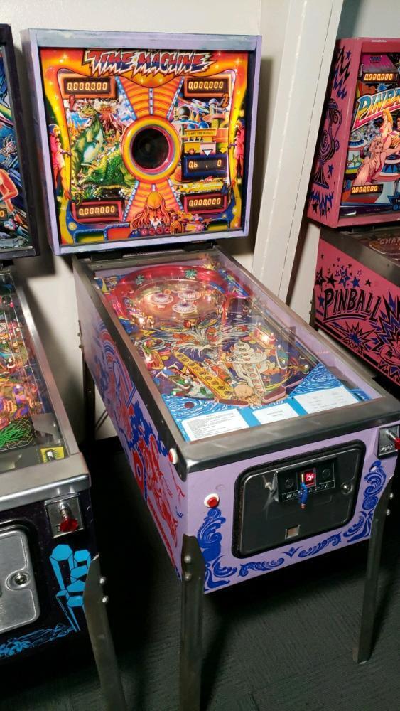 Tim Machine Pinball Machine Time Machine Pinball Machine Zaccaria SS