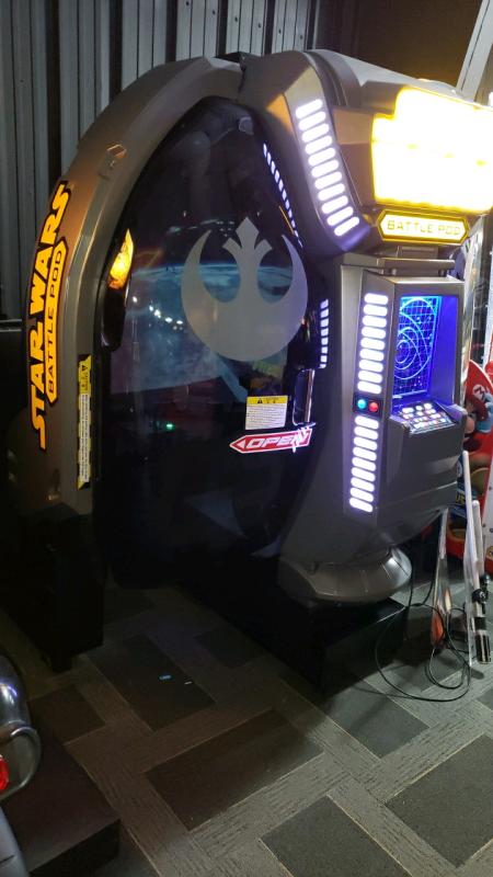 Star Wars Battle Pod Namco Deluxe Arcade Game