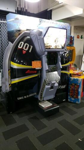 Mach Storm Jet Fighter Battle Pod Arcade Game Namco