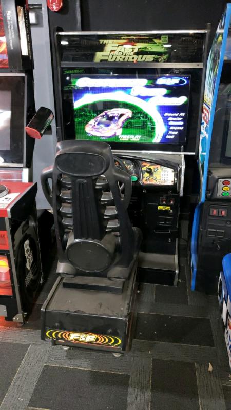 Fast and Furious Deluxe LCD Racing Arcade Game