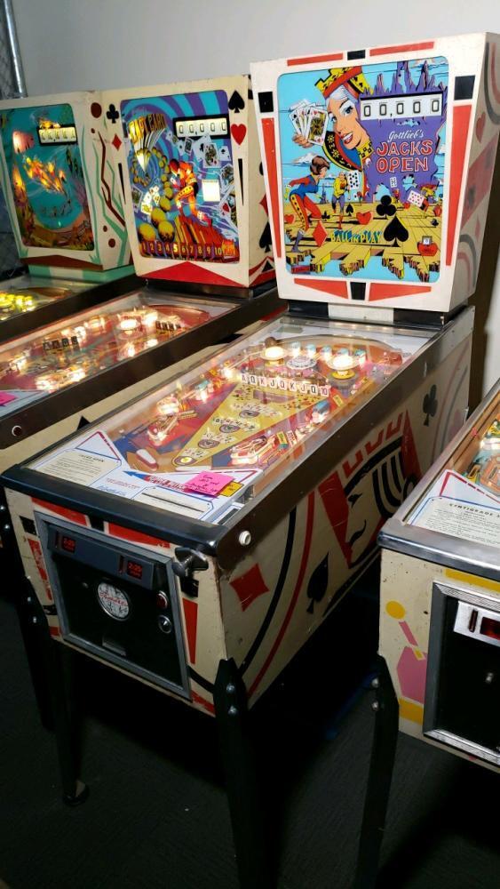 Jacks Open Pinball Machine Gottlieb EM
