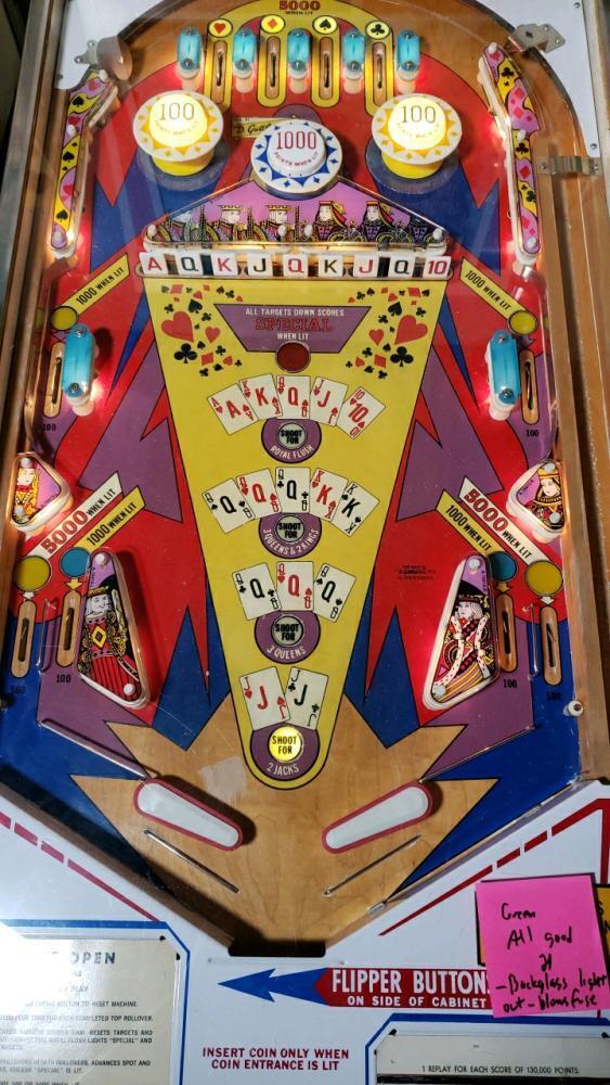 ピンボール　マシン Gottlieb社製　Jacks Open Jacks Open Pinball Machine Gottlieb EM