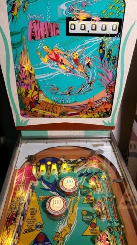 Atlantis Pinball Machine Gottlieb EM