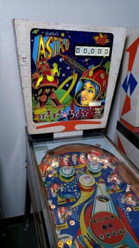 Astro Pinball Machine Gottlieb EM