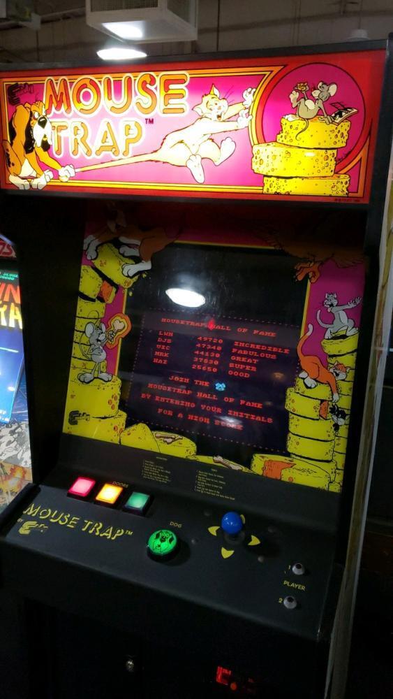 Mouse Trap Exidy Classic Arcade Game