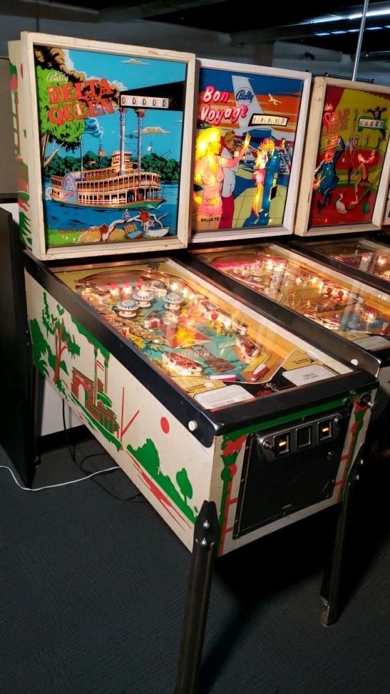 1974 bally pinball discount delta queen for sale