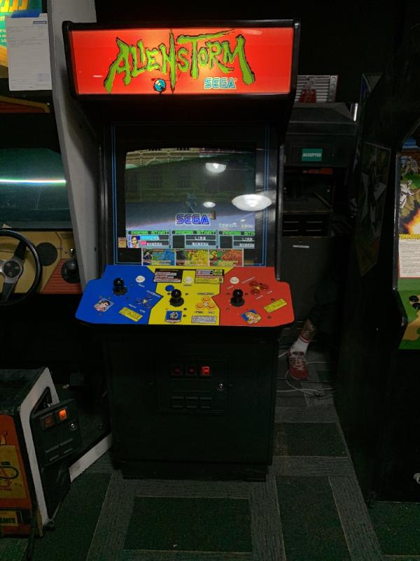 Alien Storm Sega Arcade Game