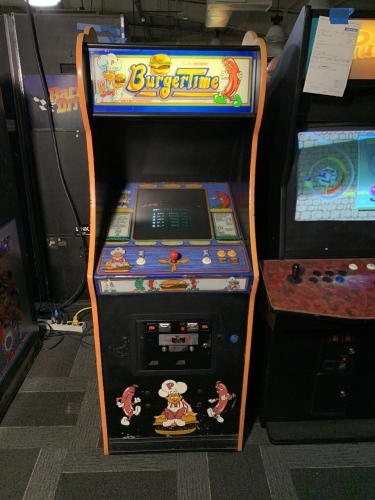 Burger Time Classic Bally Midway Arcade Game