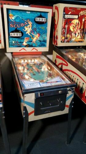 Scuba Pinball Machine Gottlieb EM