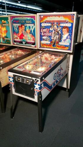 Evel Knievel Pinball Machine Bally EM Rare!