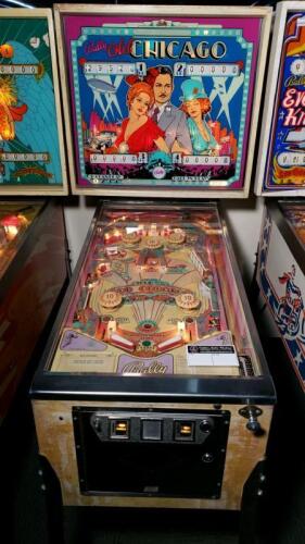 Old Chicago Pinball Machine Bally EM