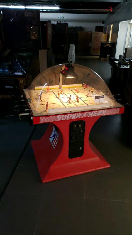 Super Chexx Bubble Hockey Arcade Game ICE