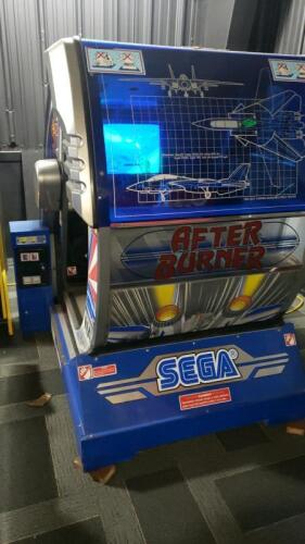 AfterBurner Deluxe Sega Jet Fighter Motion Arcade Game